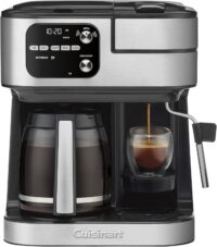 Cuisinart Coffee Center Barista Bar 4-in-1 Coffee Maker, Single-Serve Pods Compatible, Coffeemaker, Three Brewing Sizes, SS-4N1NAS, Black