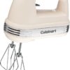 Cuisinart Power Advantage Plus 9-Speed Hand Mixer, 220W-Motor Hand Blender Electric Mixer with 9 Speed Settings, XL Dishwasher-Safe Beaters, 3 Low Mixing Speeds, Storage Case, Cream