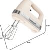 Cuisinart Power Advantage Plus 9-Speed Hand Mixer, 220W-Motor Hand Blender Electric Mixer with 9 Speed Settings, XL Dishwasher-Safe Beaters, 3 Low Mixing Speeds, Storage Case, Cream