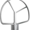 Cuisinart Stand Mixer, 12 Speed, 5.5 Quart Stainless Steel Bowl, Chef’s Whisk, Mixing Paddle, Dough Hook, Splash Guard w/ Pour Spout, White Linen, SM-50, Manual