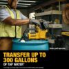 DEWALT 20V MAX Transfer Pump, 10 GPM, Powerful and Lightweight, Profesional Grade Versatility, Bare Tool Only (DCE050B)