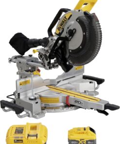 DEWALT 20V MAX XR 12 in. Double Bevel Sliding Miter Saw Kit (DCS785WW1)