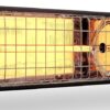 DR. INFRARED HEATER DR-239 3000W Indoor & Outdoor Infrared Patio Heater, Wall or Ceiling Mount, IP55 Weatherproof, Commercial or Residential, 220V-240V Electric Heater with Remote & Mounting Kit