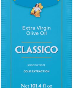 De Cecco Extra Virgin Olive Oil, Classico, Cold Extraction, Great for Cooking & Smooth Taste, 101.4 Fl Oz
