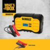 DeWalt DXAEC10 Professional 10 Amp Battery Charger, Battery Maintainer, Battery Trickle Charger