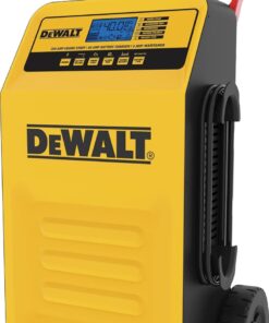 DeWalt DXAEC200 Professional Rolling 40 Amp Battery Charger, 3 Amp Maintainer with 200 Amp Engine Start