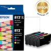 EPSON 812 DURABrite Ultra Ink High Capacity Black & Standard Color Cartridge Combo Pack (T812XL-BCS) Works with WorkForce Pro WF-7310, 7820, 7840, EC-C7000 EPSON 812 DURABrite Ultra Ink High Capacity Black & Standard Color Cartridge Combo Pack (T812XL-BCS) Works with WorkForce Pro WF-7310, 7820, 7840, EC-C7000