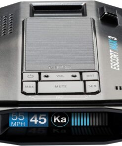 Escort MAX 3 Laser Radar Detector - Bluetooth Connectivity, Premium Range, Advanced Filtering, AutoLearn Technology, Voice Alerts, OLED Display, Apple CarPlay and Android Auto Compatible