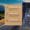 Escort MAX 360 MKII Radar and Laser Detector Bluetooth Enabled, 360° Directional Arrows, Exceptional Range, Shared Alerts, Apple CarPlay and Android Auto Compatible, Black Escort MAX 360 MKII Radar and Laser Detector Bluetooth Enabled, 360° Directional Arrows, Exceptional Range, Shared Alerts, Apple CarPlay and Android Auto Compatible, Black