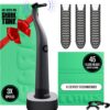 FLAUS Electric Flosser (Oprah's List, Shark Tank) 3 Speeds + 45 Refill Heads (Gentle Gliding Floss for Sensitive Gums) Water Flosser Alternative, Dentist Recommended Tooth Flossers Dental Floss Picks