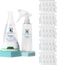 Force of Nature Multi-Purpose Cleaner, Disinfectant & Deodorizer Year Supply Bundle - Reusable Bottle, 50 Refills - EPA Registered, Toxin-Free, All-Purpose Natural Cleaning Supplies