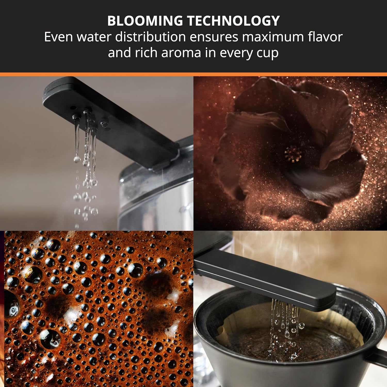 KRUPS Essential Brewer 8 Cup Drip Coffee Maker Machine, SCA-Certified, Blooming Technology, Barista-Quality, Pour Over Coffee Machine, Easy to Clean, Stainless Steel Design, Silver2 KRUPS Essential Brewer 8 Cup Drip Coffee Maker Machine, SCA-Certified, Blooming Technology, Barista-Quality, Pour Over Coffee Machine, Easy to Clean, Stainless Steel Design, Silver