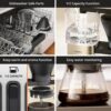 KRUPS Essential Brewer 8 Cup Drip Coffee Maker Machine, SCA-Certified, Blooming Technology, Barista-Quality, Pour Over Coffee Machine, Easy to Clean, Stainless Steel Design, Silver KRUPS Essential Brewer 8 Cup Drip Coffee Maker Machine, SCA-Certified, Blooming Technology, Barista-Quality, Pour Over Coffee Machine, Easy to Clean, Stainless Steel Design, Silver