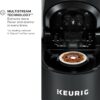 Keurig K-Supreme Single Serve K-Cup Pod Coffee Maker, MultiStream Technology, 4 Brew Sizes, 66oz Dual-Position Removable Reservoir, Black