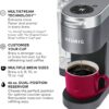 Keurig K-Supreme Single Serve K-Cup Pod Coffee Maker, MultiStream Technology, 4 Brew Sizes, 66oz Dual-Position Removable Reservoir, Gray Keurig K-Supreme Single Serve K-Cup Pod Coffee Maker, MultiStream Technology, 4 Brew Sizes, 66oz Dual-Position Removable Reservoir, Gray