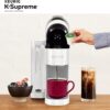 Keurig K-Supreme Single Serve K-Cup Pod Coffee Maker, MultiStream Technology, 4 Brew Sizes, 66oz Dual-Position Removable Reservoir, White