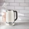 KitchenAid 1.7L Electric Kettle w/Temp Control KEK1701, Porcelain White