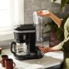 KitchenAid 12 Cup Drip Coffee Maker with Spiral Showerhead, ‎Onyx Black - KCM1208