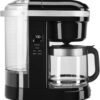 KitchenAid 12 Cup Drip Coffee Maker with Spiral Showerhead, ‎Onyx Black - KCM1208
