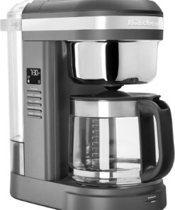 KitchenAid 12 Cup Drip Coffee Maker with Spiral Showerhead and Programmable Warming Plate - KCM1209