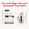 KitchenAid Semi Automatic Espresso Machine with Burr Grinder, 2.5L, KES6551PL, Porcelain White KitchenAid Semi Automatic Espresso Machine with Burr Grinder, 2.5L, KES6551PL, Porcelain White
