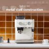 KitchenAid Semi Automatic Espresso Machine with Burr Grinder, 2.5L, KES6551PL, Porcelain White KitchenAid Semi Automatic Espresso Machine with Burr Grinder, 2.5L, KES6551PL, Porcelain White