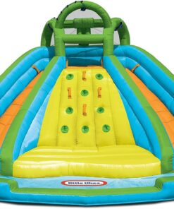 Little Tikes Rocky Mountain River Race Inflatable Slide Bouncer Multicolor, 161.00''L x 169.00''W x 103.00''H --- Weight: 50.00lbs.