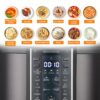 Midea 12-in-1 Electric Pressure Cooker, 8 Quarts, 12 Presets, Multi-Functional Programmable Slow Cooker, Rice Cooker, Steamer, Sauté Pan, Yogurt Maker, and More, Stainless Steel