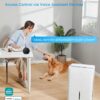 Midea 4,500 Sq. Ft. Dehumidifier With Pump Included, 50 Pint - Ideal For Basements, Large & Medium Sized Rooms, And Bathrooms (White) Midea 4,500 Sq. Ft. Dehumidifier With Pump Included, 50 Pint - Ideal For Basements, Large & Medium Sized Rooms, And Bathrooms (White)