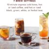 Mr. Coffee Perfect Brew, Intelligent Coffee Maker, Cold Brew Maker & Tea Brewer