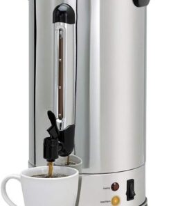 NESCO CU-50, Professional Coffee Urn, 50 Cups, Stainless Steel