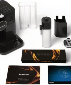 Nespresso Gran Lattissima Original Espresso Machine with Milk Frother by De'Longhi, Sophisticated Black