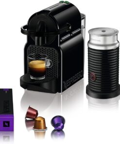 Nespresso Inissia Espresso Machine by De'Longhi with Milk Frother, 24 ounces, Black