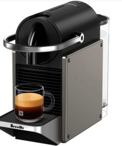 Nespresso Pixie Original Espresso Machine by Breville, Titan