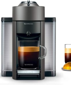 Nespresso Vertuo Coffee and Espresso Machine by De'Longhi,54 oz, Titan,Gray