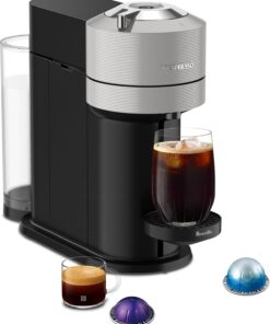 Nespresso Vertuo Next Coffee and Espresso Maker by Breville, Light Grey