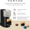 Nespresso Vertuo Next Coffee and Espresso Maker by Breville, with Aeroccino Milk Frother, Light Grey