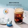 Nespresso Vertuo Pop+ Coffee and Espresso Machine by De'Longhi with Aeroccino Milk Frother, Pacific Blue