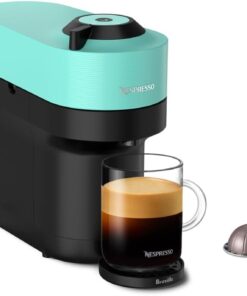 Nespresso Vertuo Pop+ Coffee and Espresso Maker by Breville, Aqua Mint