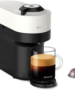 Nespresso Vertuo Pop+ Coffee and Espresso Maker by Breville, Coconut White