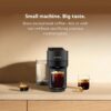 Nespresso Vertuo Pop+ Cold Value Added Bundle with Iced Coffee Tumbler by De'Longhi, Liquorice Black