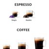 Nespresso Vertuo Pop+ Deluxe Coffee and Espresso Machine by De'Longhi, 120 Volts, Silver