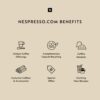 Nespresso Vertuo Pop+ Deluxe Coffee and Espresso Machine by De'Longhi, 120 Volts, Silver