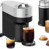 Nespresso Vertuo Pop+ Deluxe by De'Longhi with Aeroccino, Silver