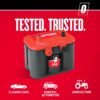 OPTIMA Batteries High Performance 78 RedTop Sealed AGM Car, Truck and SUV Starting Battery, 800 CCA, Side Terminals, Maintenance Free, Versitile Mounting