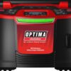 OPTIMA D1200+ 12 Volt Performance Battery Charger and Maintainer for 12v Starting Batteries Including OPTIMA Hypercore Lithium, AGM and Flooded Batteries
