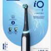 Oral-B iO Deep Clean Rechargeable Electric Toothbrush, Black, iO Series 3 Limited, 2 Brush Heads, Travel Case, Pressure Sensor, 3 Cleaning Settings Oral-B iO Deep Clean Rechargeable Electric Toothbrush, Black, iO Series 3 Limited, 2 Brush Heads, Travel Case, Pressure Sensor, 3 Cleaning Settings