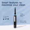 Oral-B iO Deep Clean Rechargeable Electric Toothbrush, Black, iO Series 3 Limited, 2 Brush Heads, Travel Case, Pressure Sensor, 3 Cleaning Settings Oral-B iO Deep Clean Rechargeable Electric Toothbrush, Black, iO Series 3 Limited, 2 Brush Heads, Travel Case, Pressure Sensor, 3 Cleaning Settings