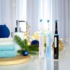 Oral-B iO Deep Clean Rechargeable Electric Toothbrush, Black, iO Series 3 Limited, 2 Brush Heads, Travel Case, Pressure Sensor, 3 Cleaning Settings Oral-B iO Deep Clean Rechargeable Electric Toothbrush, Black, iO Series 3 Limited, 2 Brush Heads, Travel Case, Pressure Sensor, 3 Cleaning Settings