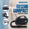 Oreck Compact Canister Vacuum Cleaner, Portable Handheld Vacuum for Carpet and Hard Floors, Lightweight, Powerful Suction with Versatile Tools, Corded Canister Vacuum Cleaners for Home Use Oreck Compact Canister Vacuum Cleaner, Portable Handheld Vacuum for Carpet and Hard Floors, Lightweight, Powerful Suction with Versatile Tools, Corded Canister Vacuum Cleaners for Home Use